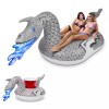 GoFloats Giant Inflatable Ice Dragon - Includes Matching Ice Dragon