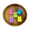 10CS Easter Bunny Silicone Beads, Colorful Rabbit Shaped Silicone Focal