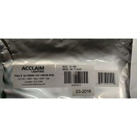 Acclaim Lighting Flex 11 HO Exterior 4000k 16ft LED Exterior 12v 60w max