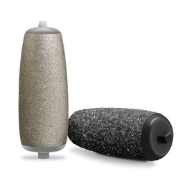 LINKEVAP Electric Callus Remover - 2 Pack Replacement Refill Rollers for Men & Women - Pedicure File Tools Foot Care (Fine & Coarse)