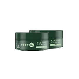 Schwarzkopf TAFT Paste Forming (2 x 75 ml), Hair Styling Paste for Unfinished Looks, Gentle on Hair and Scalp, Vegan, Styling Hair Paste