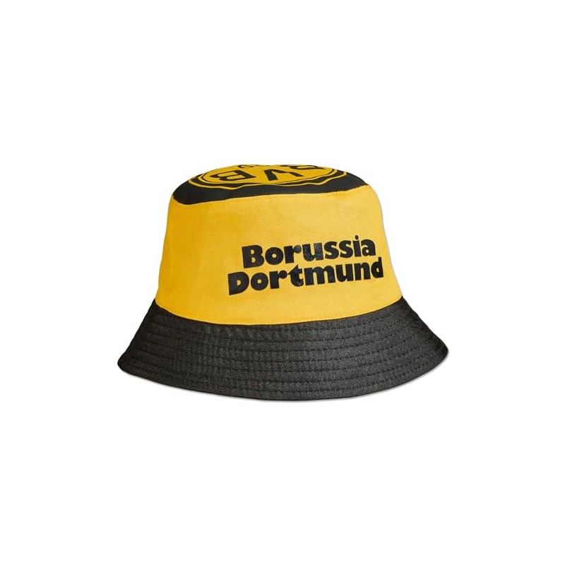 Borussia Dortmund BVB Bucket Hat Fishing Hat, black/yellow