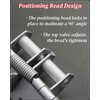4 Pack Door Hinges Matte Silver, Manganese Steel, 4 Inch