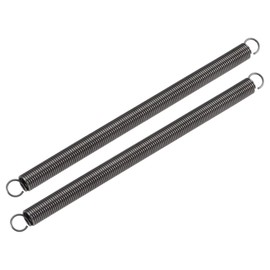 sourcing map Compression Spring 10 mm OD 1.2 mm Wire Thickness 306 mm Extended 180 mm Free Long 3 kg Pack of 2