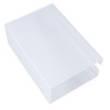 GLOGLOW Caja de Pañuelos Transparente para Montaje en Pared, Caja