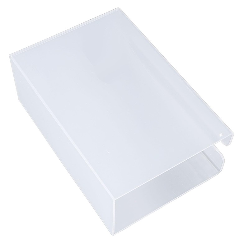 GLOGLOW Caja de Pañuelos Transparente para Montaje en Pared, Caja