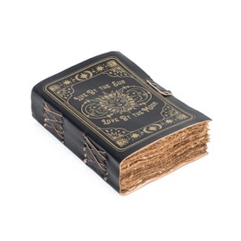 Leather Journal, Sun and Moon Vintage Journal, Leather Bound Journal | Journal for Men, Vintage Leather Journals, | Leather Sketchbook, Journals for Writing, Vintage Notebook