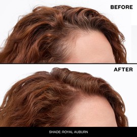 IGK Never Miss Root and Scalp Touch-Up Spray for Gray Coverage – Auburn Hair Color, Sweat-Resistant, Waterproof, Natural-Looking Root Concealer, 2.0 oz