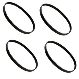 Eopzol 150XL037 Belt Fits for Rockwell Positec Belt Disk Sander RK7866 Models (15" Length x 3/8" Width with 75 Teeth), 4-Pack