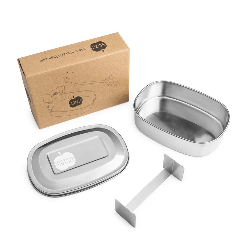 Brotzeit 16 x 12 x 4 cm Stainless Steel Lunch