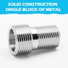 BLUMKRAFT 2 x M1/2"-M3/4" short male connectors, 15 x 21