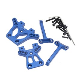 CODA RACING Alloy Front&Rear Shock Tower & Brace for Traxxas 1/18 LaTrax Teton Desert Prerunner Rally SST -Replaces Part 7637