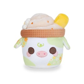 Cuddle Barn PlushGoals - Lil Series Spring Flowers Mooshake Super Soft Kawaii Cute Dessert Drink Collectible Plush Toy, 7 inches