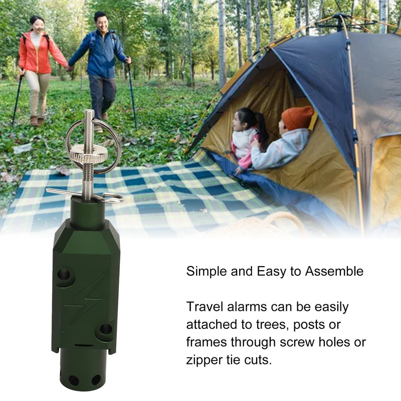 Perimeter Trip Alarm Reusable Aluminum Alloy Early Warning Security System