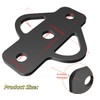 Aeloifft 3-Way Trailer Hitch Adapter Steel Hitch Receiver Mount with