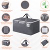 BlissTotes Large Moving Boxes and with Zippers & Handles Moving