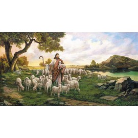 Chamberart 1000 Piece Premium Jigsaw Puzzles Shepherd Jesus Christ 2" A-1075 by Yohan Lee