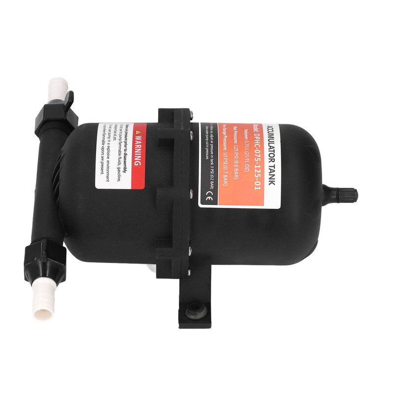 Accumulator Tank 0.75L Maximum 125PSI 1/2MNPT Port Fitting RV Boat