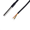 Yuuhseel 5pcs DS18B20 Temperature Sensor Waterproof Digital Stainless Steel Tube