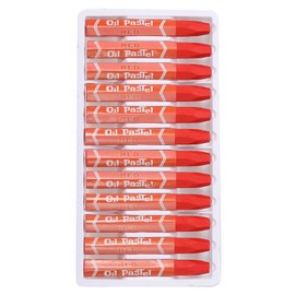 PATIKIL Dark Red Oil Pastels, 12Pcs Soft Oil Crayons Vibrant and Creamy Pastels Stick Art Supplies for Art Painting Drawing Blending Graffiti for Artists Beginners