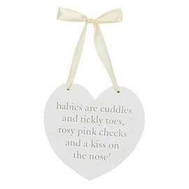 Mum To Be Present Baby Shower Gift Favour Mummy Unisex Keepsake-'Kiss On The Nose' Plaque by Juliana