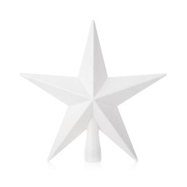 Mr. Pen- Glitter Star Tree Topper, 8-Inch, White Star Christmas Tree Topper Star, Christmas Tree Star Topper, Christmas Tree Toppers, Christmas Star Tree Topper, Star for Christmas Tree Top Star