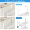 VyGrow 12.3" W Narrow Over the Door Pantry Organizer, 8-Tier