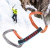 Fybida Climbing Quickdraw Anti‑aging Curved Protection Safety Lock Extender Nylon