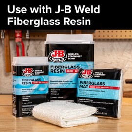 J-B Weld Fiberglass MAT 8 sq. ft (38" x 31")