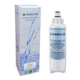 Finerfilters FF-173 Fridge Water Filter Compatible with Panasonic CNRAH-257760 Compatible Fridge Water Filter (2 Pack)