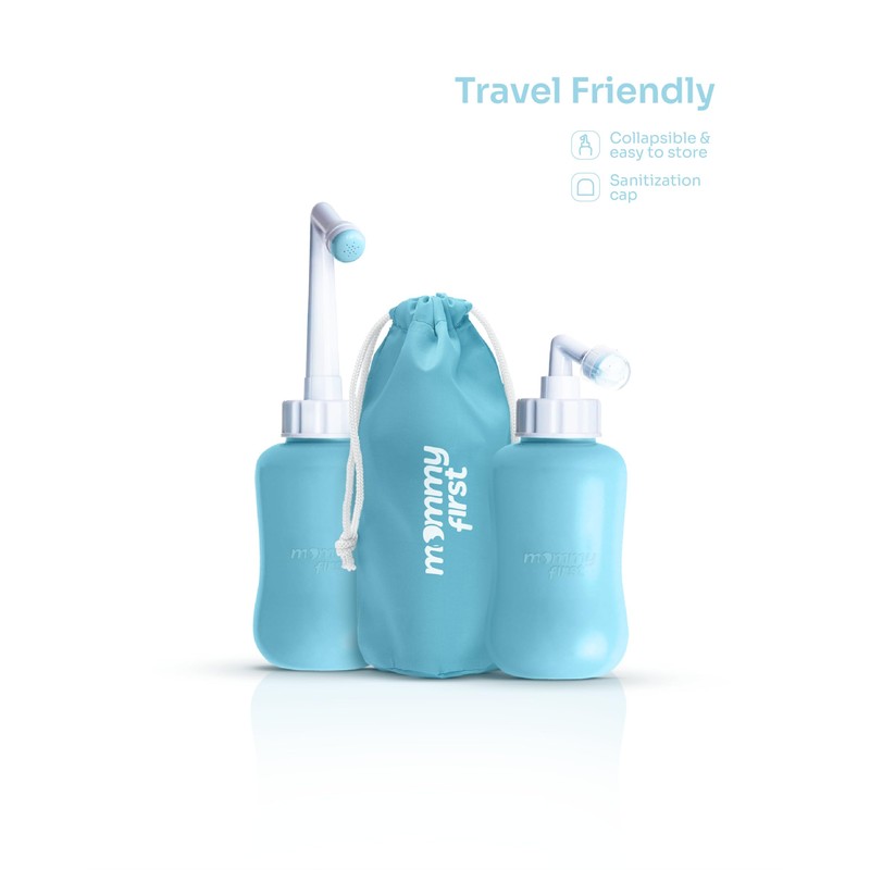 Mommy First® Peri Bottle for Postpartum Care | Upside Down
