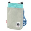 Chums Rope Shoulder Pouch Sweat Nylon Mint/Lt. Gray