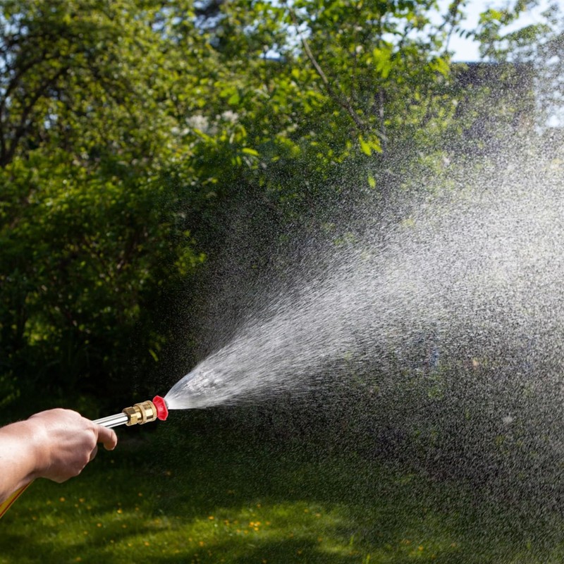YunGuoGuo High Pressure Hose Nozzle for Garden Car,Heavy Duty Metal