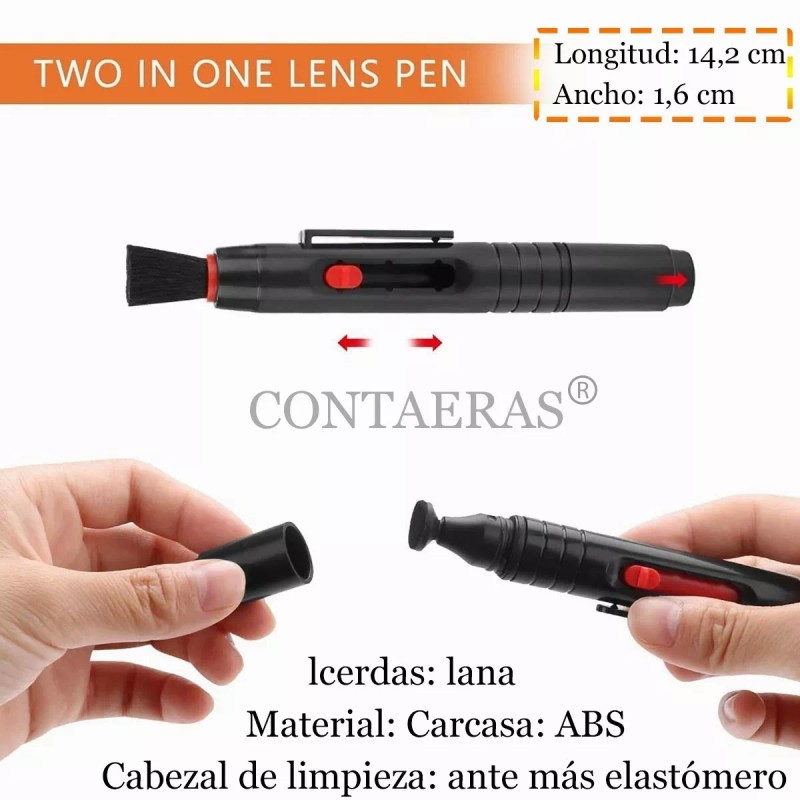 Contaeras Kit De Limpieza Para Camara Pc Pantallas Teclado 10pcs