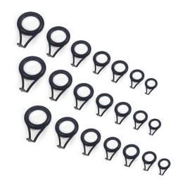 Aventik Fishing Rod Repair Kit Complete with Rod Building Supplies, Fishing Pole Eyelets Replacement for Spinning Rod (Small-Guides ONLY)