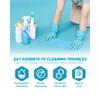 REUCLOTHIM Microfiber Cleaning Cloth 24 Pack Cleaning Towels,13"x13" Highly Absorbent