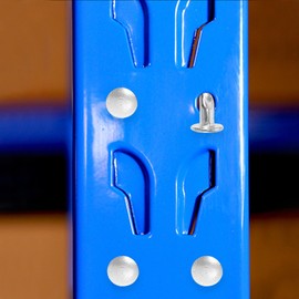 Universal Pallet Rack Drop Pin: 100 Pcs M5x5mm Heavy Duty J Bolt Safety Clip, Cross Beam Locker Drop Pin for Warehouse, Home