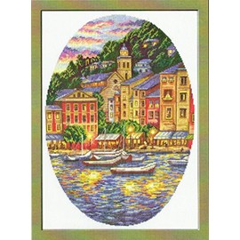 PANNA Cross Stitch Kit, Multicoloured, 24x34cm