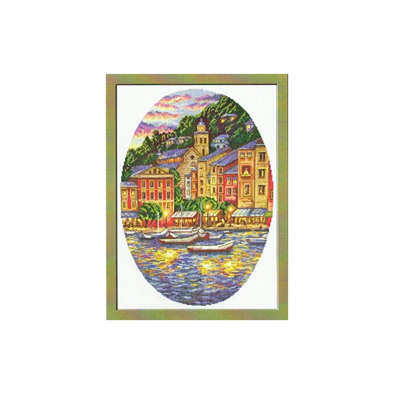 PANNA Cross Stitch Kit, Multicoloured, 24x34cm