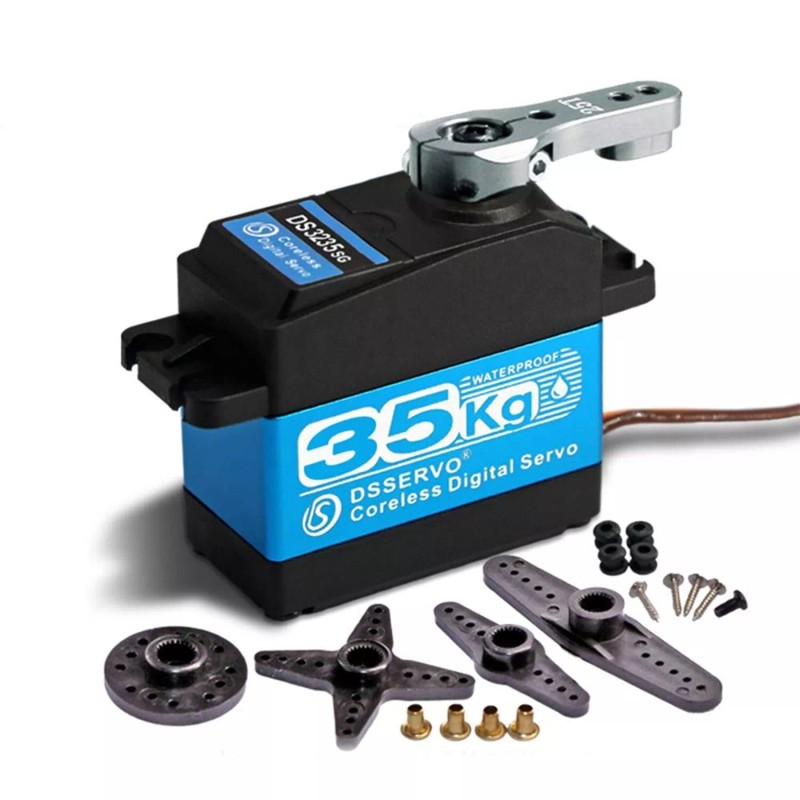 ZOSKAY 35kg high Torque Coreless Motor servo Metal Gear Digital