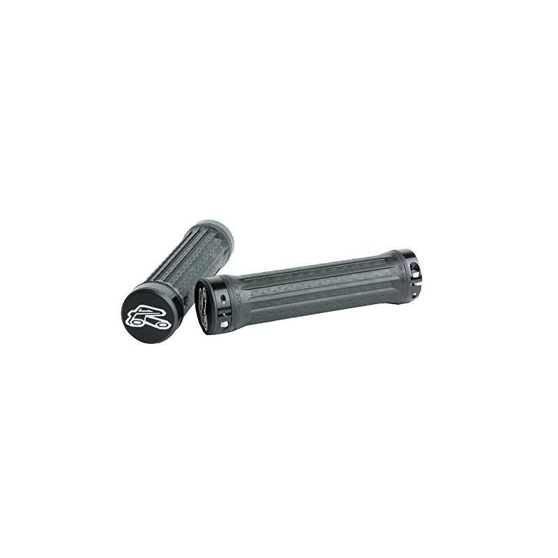 Renthal Traction Ultra Tacky Lock-On Grip: Black