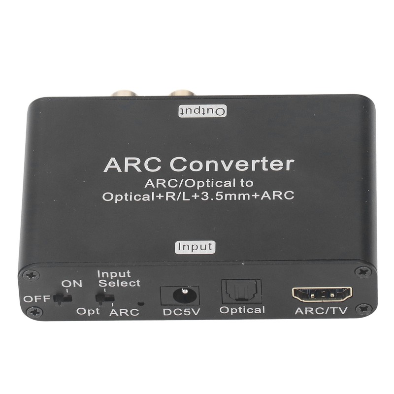 Digital to Analog Audio Converter 192KHZ Optical to RCA 3.5mm