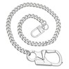 [Ahiller] Men's Wallet Chain, Double Locking Key Chain with Tungsten