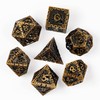 World of Dice - Metal Dice Set - Dragon Siege