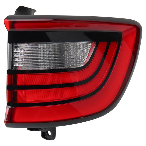 TRQ TRQ Passenger Side Outer Tail Light Assembly Compatible with