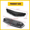 JHRISE Front Bumper Upper and Lower Honeycomb Mesh Grille For