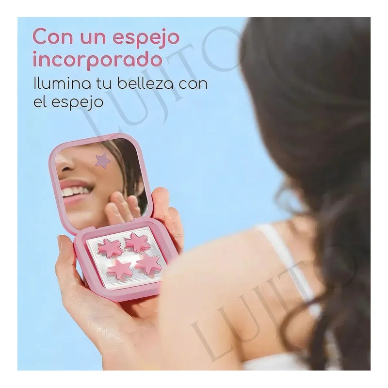 Estrellas Amarilla Para Acné Granos De Espinillas Patch 64pz