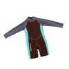 Kids Wetsuit 2.5mm Neoprene Long Sleeve Fullsuit Back Drawstring Warm