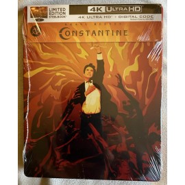 Constantine 4K SteelBook (4K UHD + Digital Code) - New - OUT OF PRINT!!!