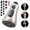 Kitchen Faucet Head Replacement, 3-Function Pull Down Faucet Spray Head